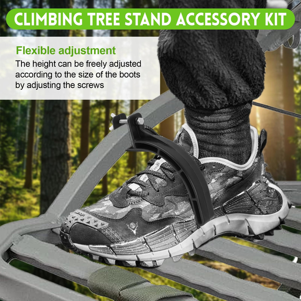 Climbing Tree Stand Accessories with Elastic Rope T88809