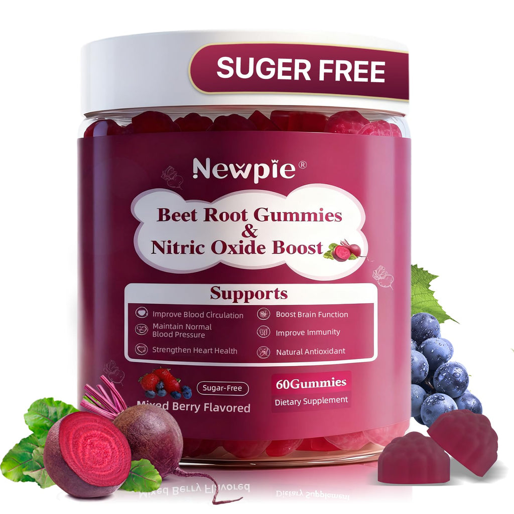 Beet Root Gummies Mixed Berry 60 Chews X381905