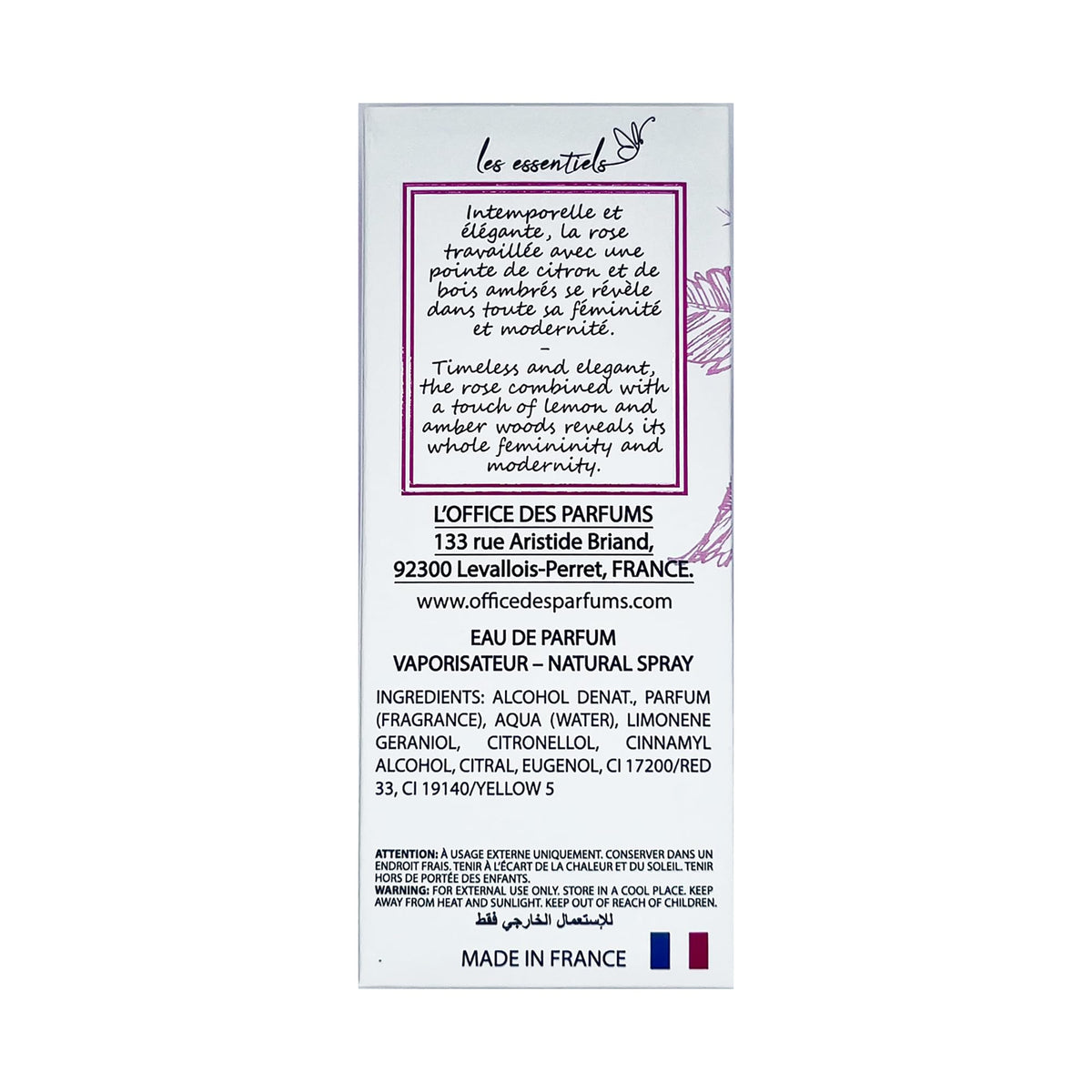 Women Perfume Floral Fragrance 2.7 oz D6602