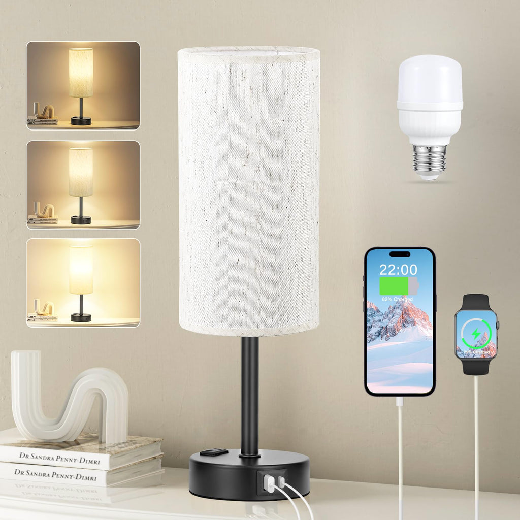 Turquoise Dimmable Touch Bedside Table Lamp P1939