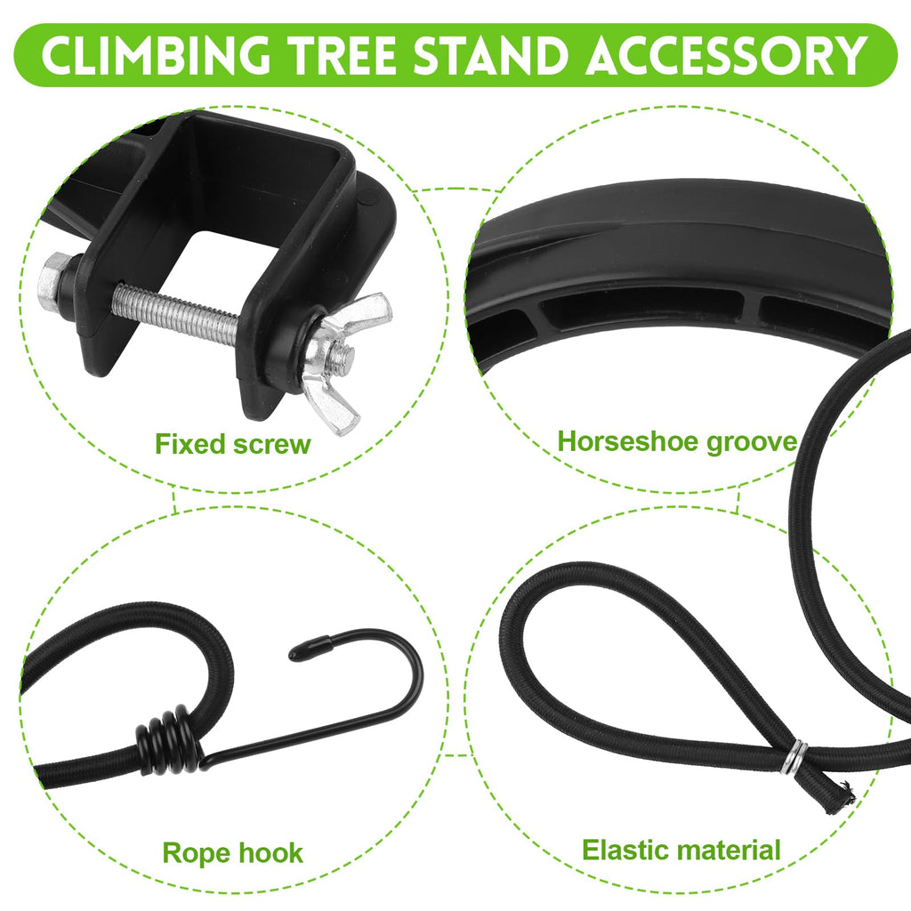 Climbing Tree Stand Accessories with Elastic Rope T88809