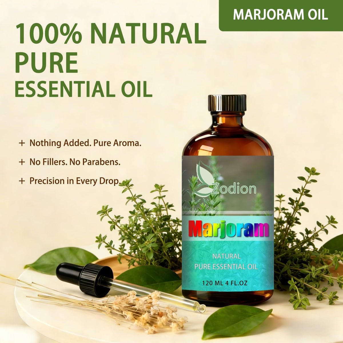 Lavender & Marjoram Essential Oil 4 Fl Oz A8795