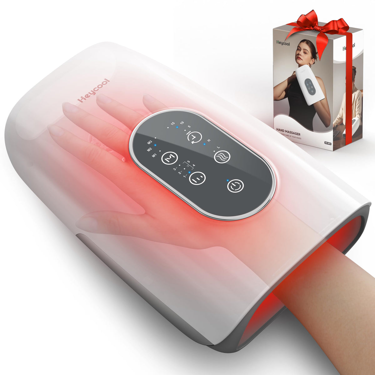 Cordless Hand Massager with Heat Compression A187