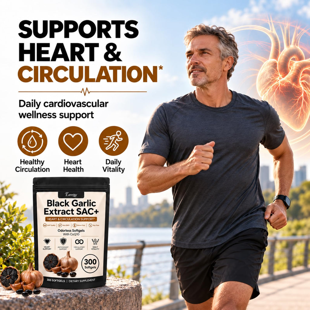 Black Garlic Extract Softgels 300 Count G794