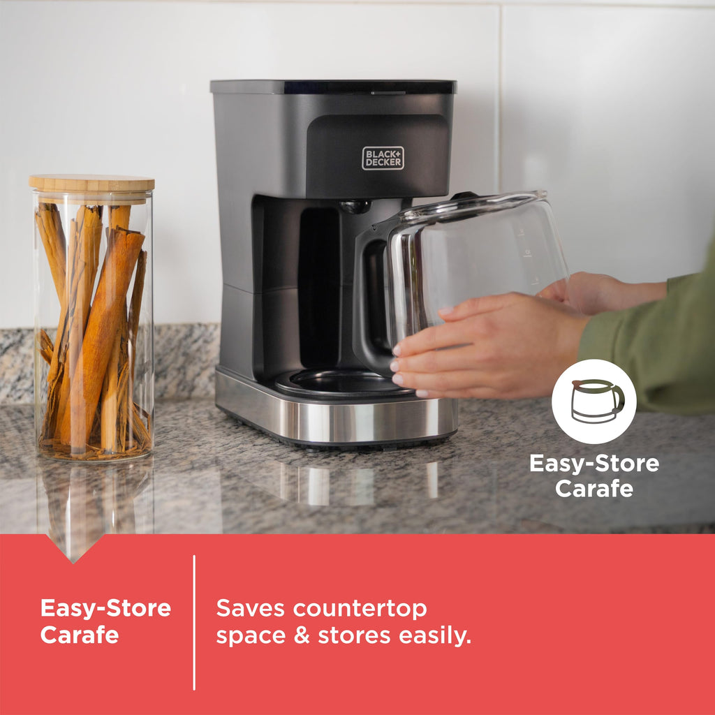 12-Cup Stainless Steel Drip Coffee Maker Y46558