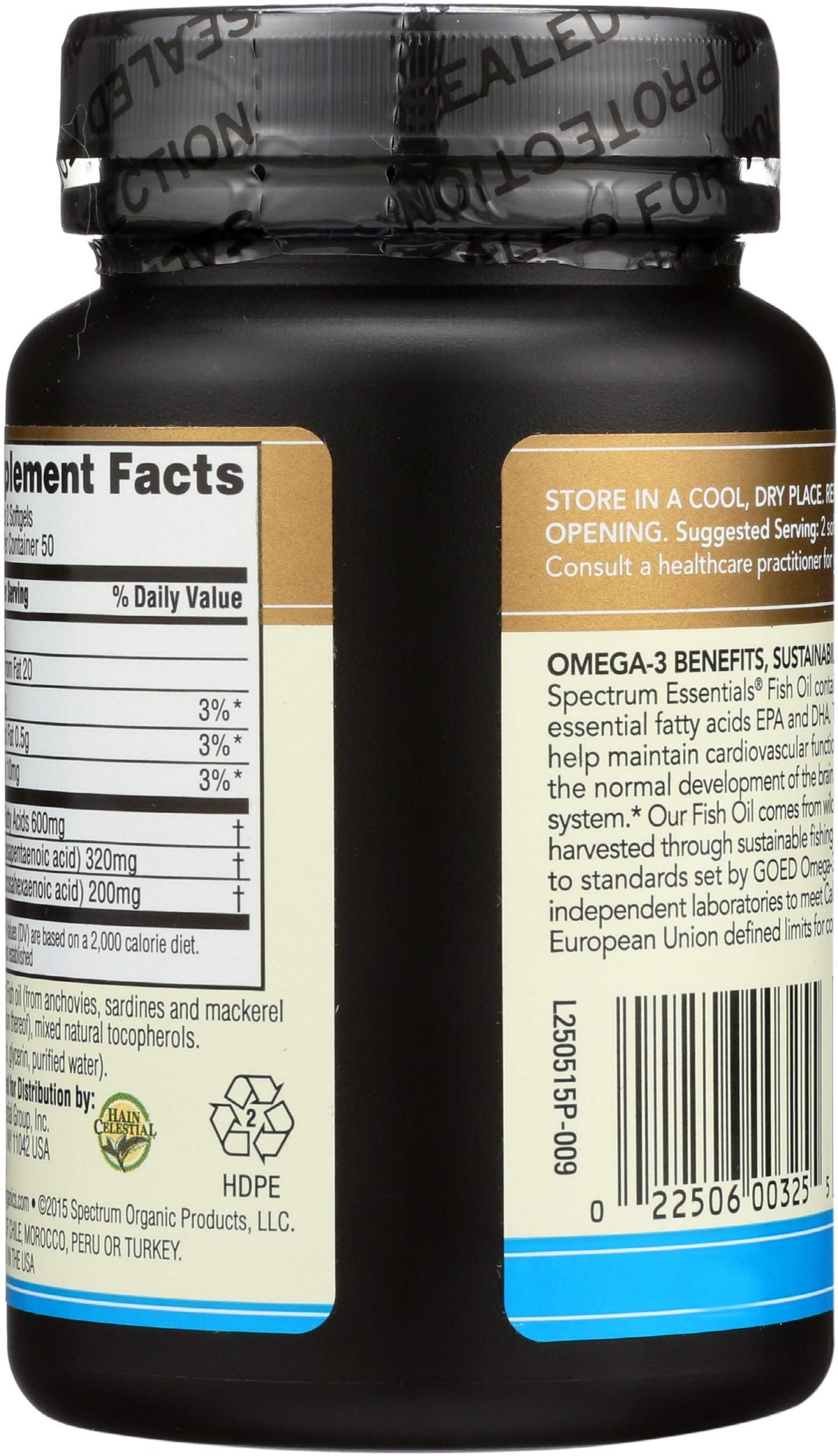 Fish Oil Omega-3 1000 mg 100 Count Softgels R533