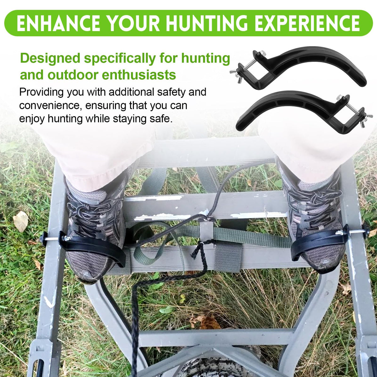 Climbing Tree Stand Accessories with Elastic Rope T88809