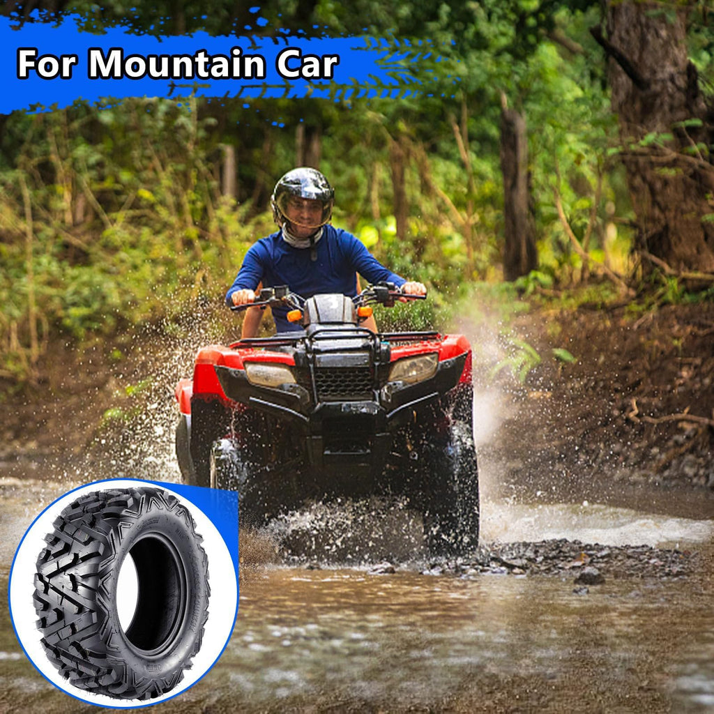 2 Pack 19x7-8 Tubeless All Terrain ATV Tires N11562