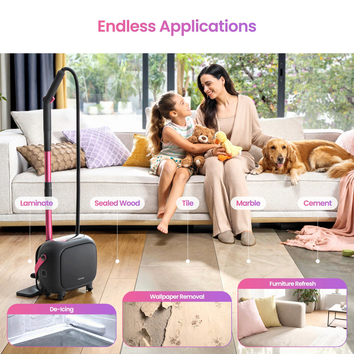 21-in-1 Steam Cleaner N894