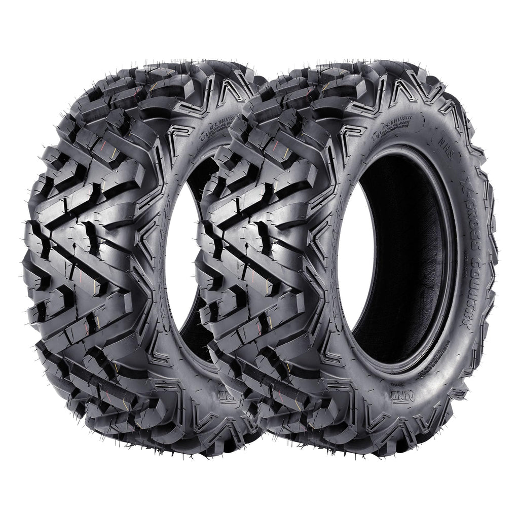 2 Pack 19x7-8 Tubeless All Terrain ATV Tires N11562