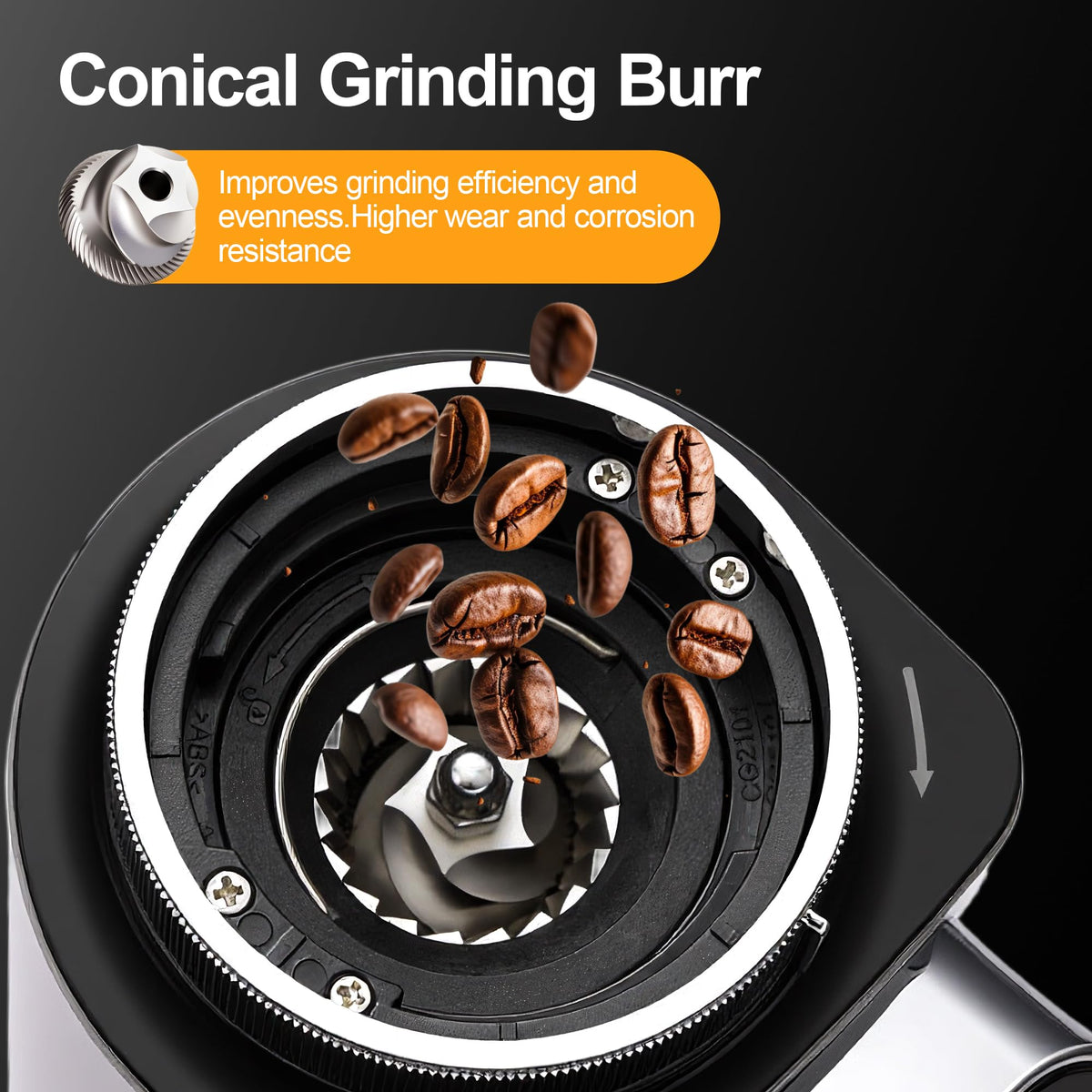Conical Burr Coffee Grinder K741