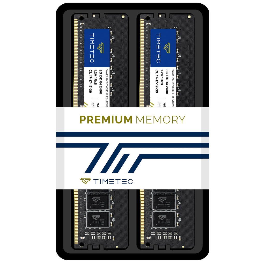 16GB Kit DDR4 2400MHz UDIMM Desktop RAM 288-Pin Non-ECC Unbuffered DIMM Memory F873