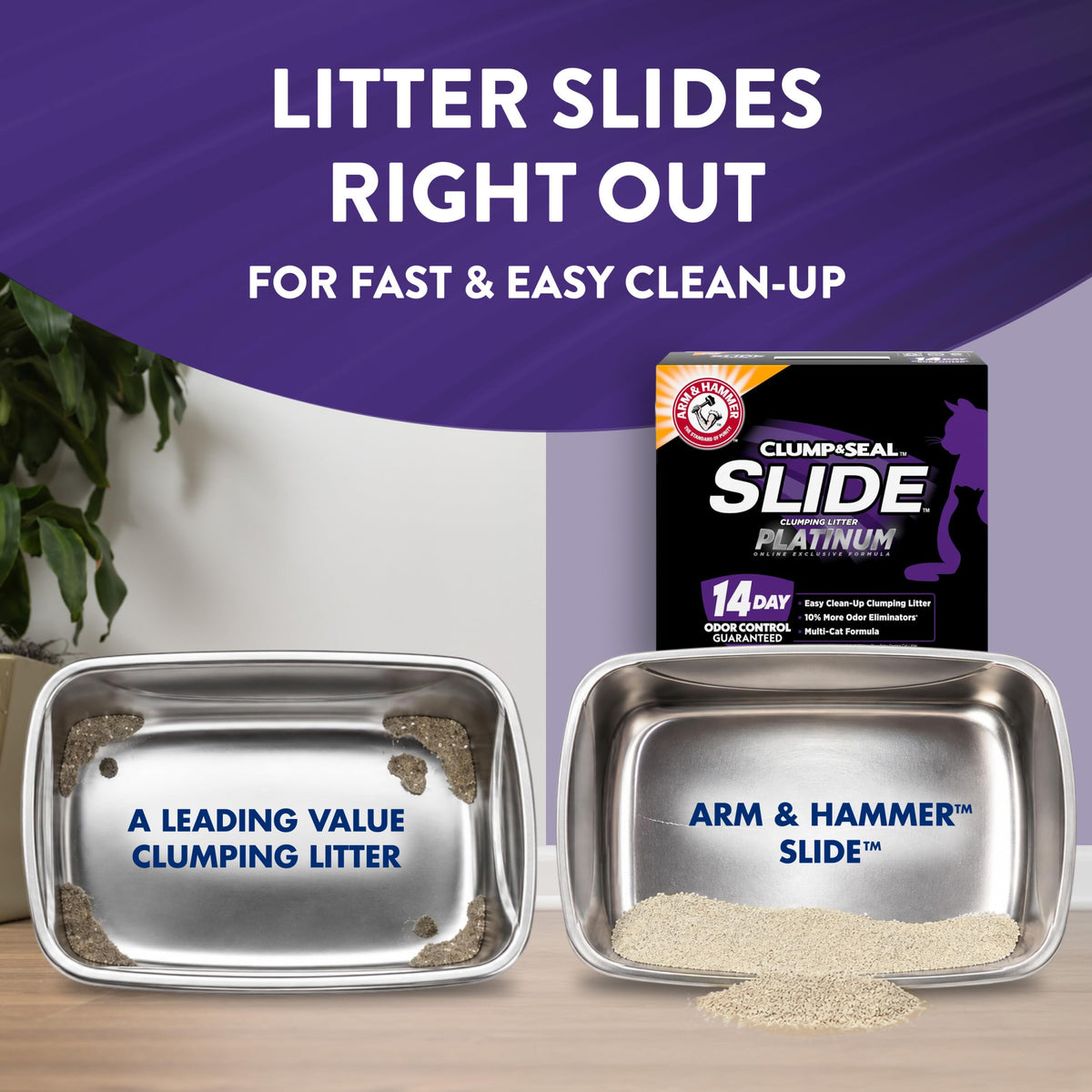 Clumping Cat Litter, 27.5 Lbs M1666
