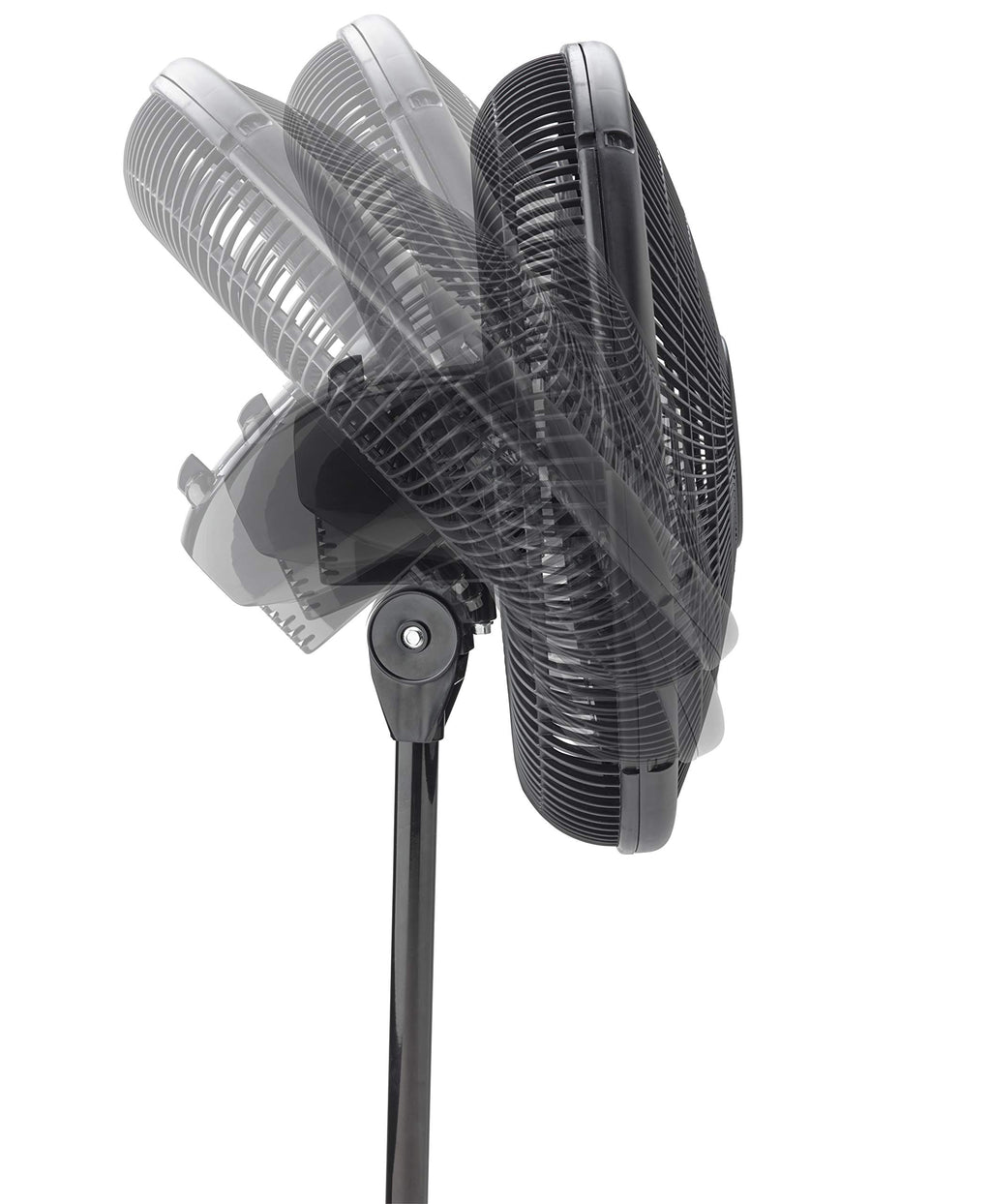 16-inch 3-Speed Oscillating Floor Fan with Adjustable Height E808