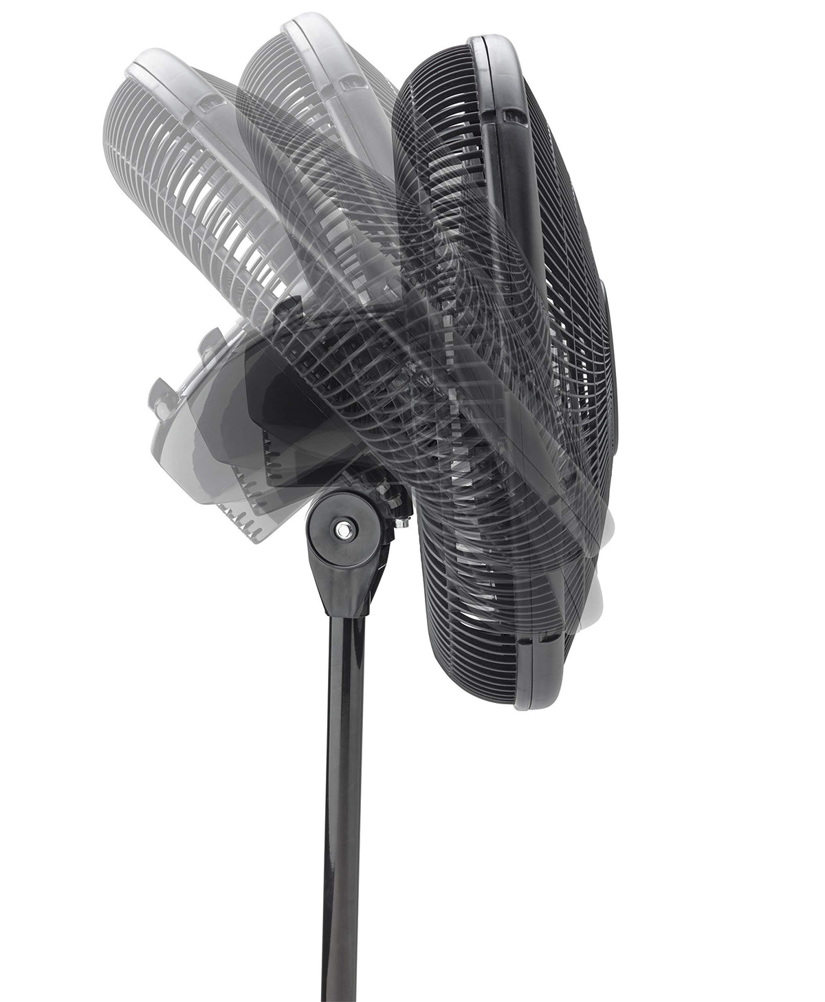 16-inch 3-Speed Oscillating Floor Fan with Adjustable Height E808