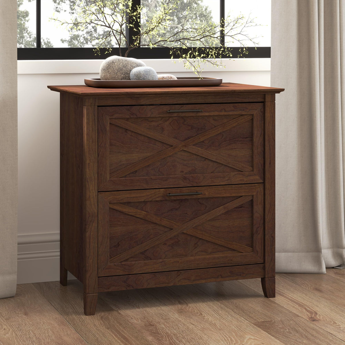 2 Drawer Lateral File Cabinet X3874