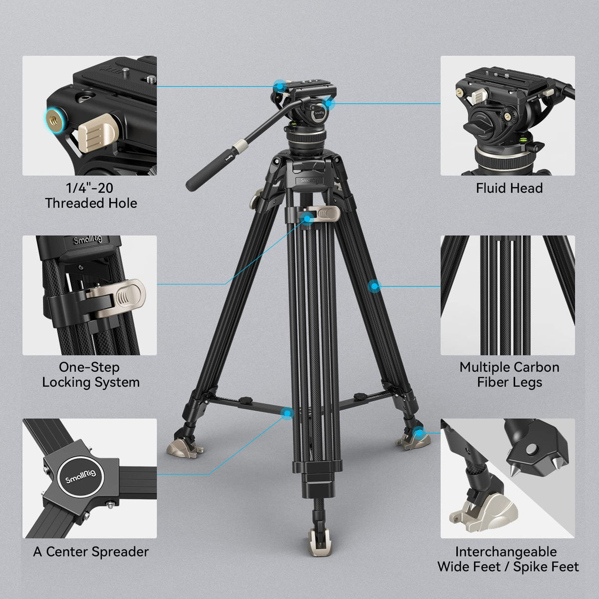 Carbon Fiber Tripod System W13962