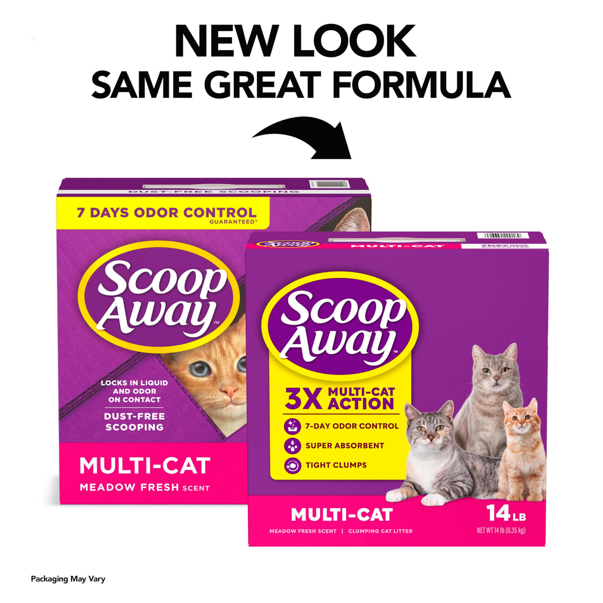 Multi Cat Litter Meadow Fresh Scent 14 lb H9386