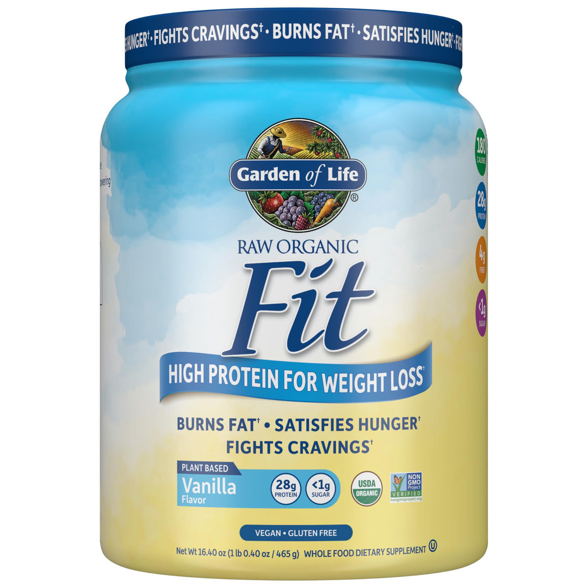 Organic Vegan Protein Powder Vanilla 10 Servings L677865