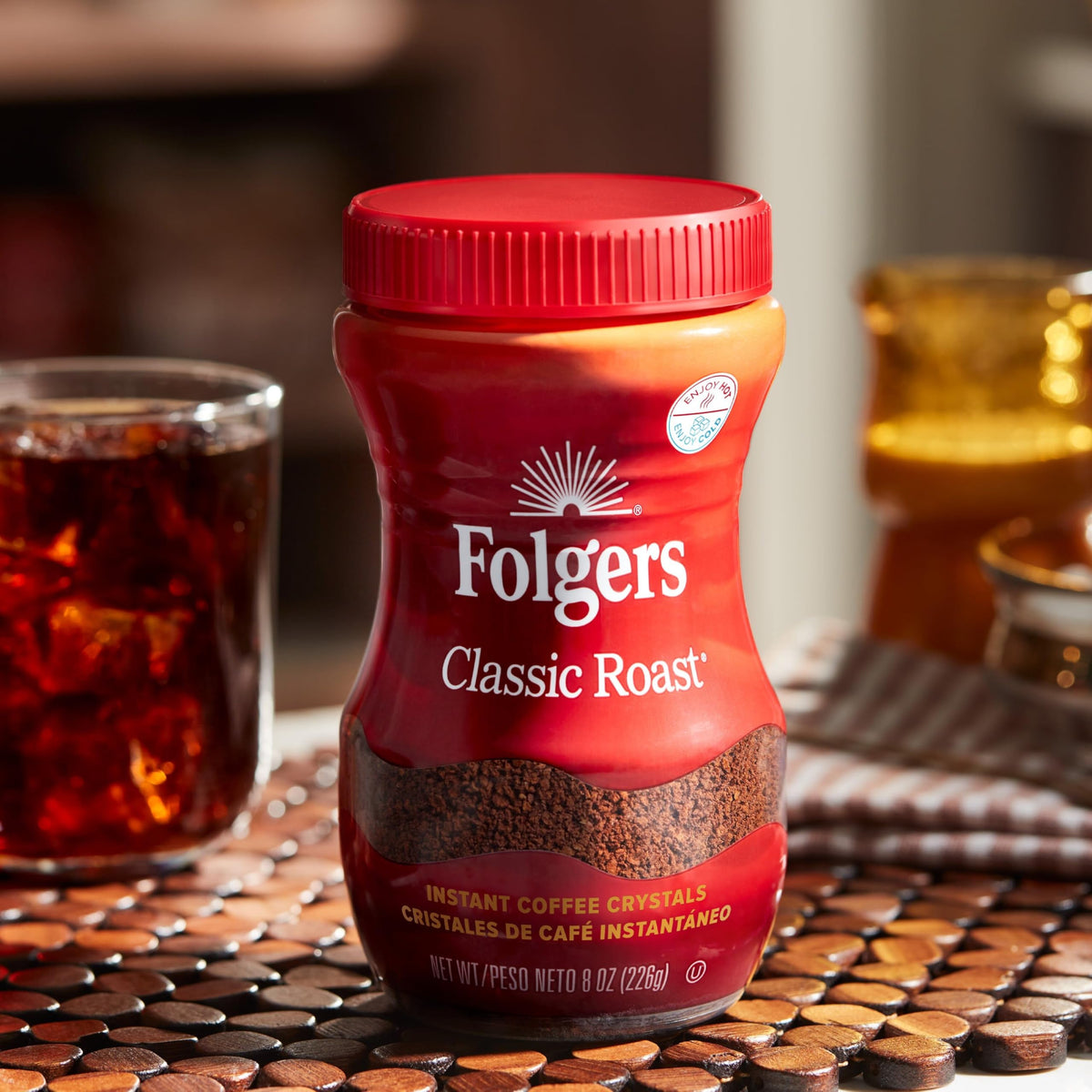 Classic Roast Instant Coffee 8 Ounce O719