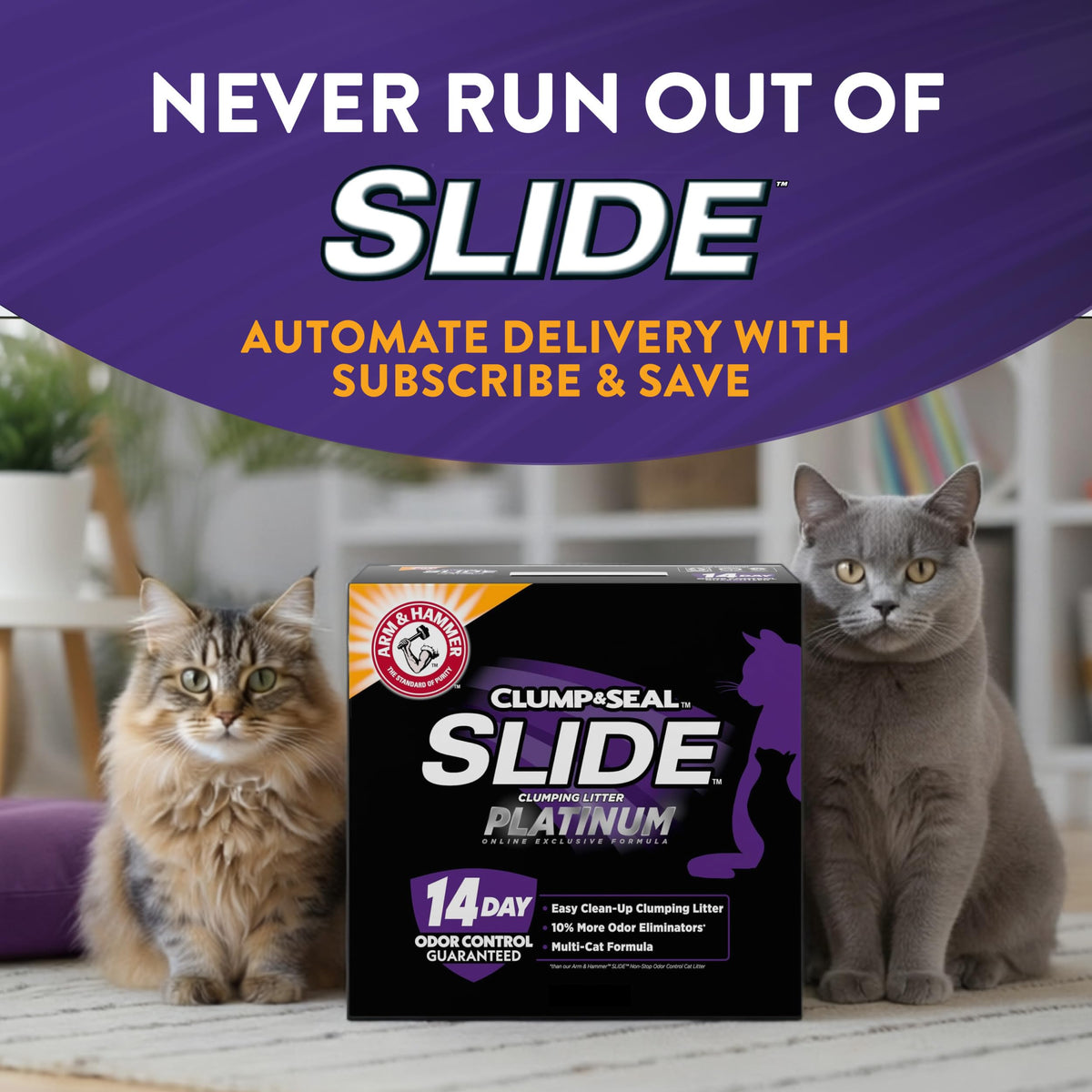 Clumping Cat Litter, 27.5 Lbs M1666