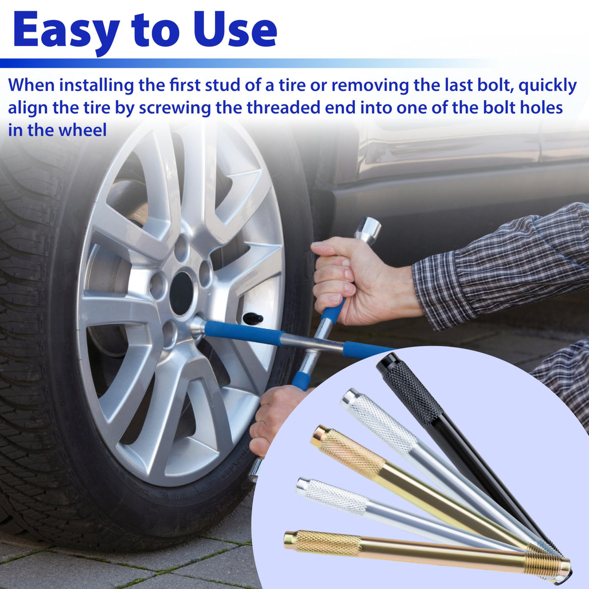 10 PCS Automotive Wheel Alignment Tool Kit D75880