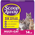 Multi Cat Litter Meadow Fresh Scent 14 lb H9386