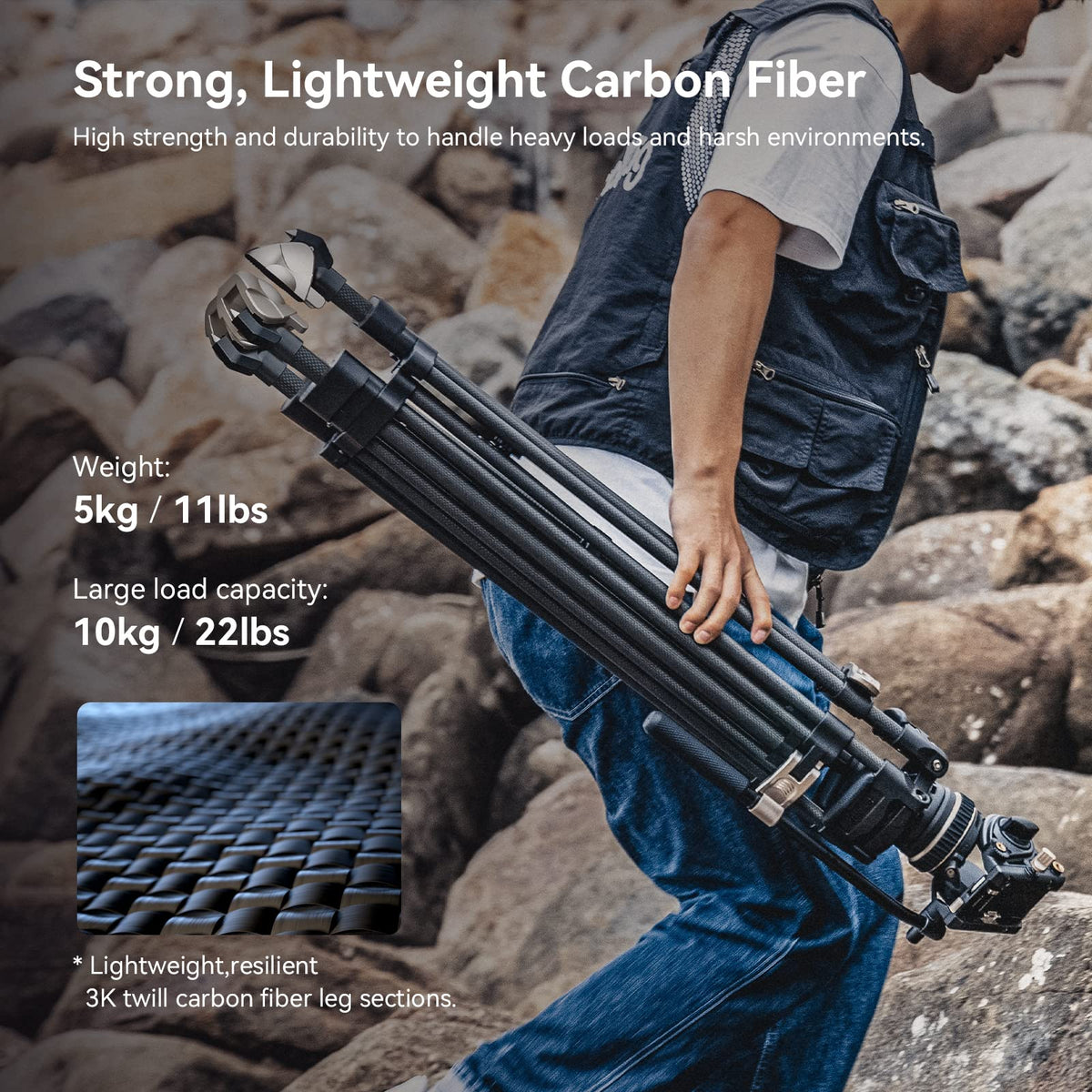 Carbon Fiber Tripod System W13962