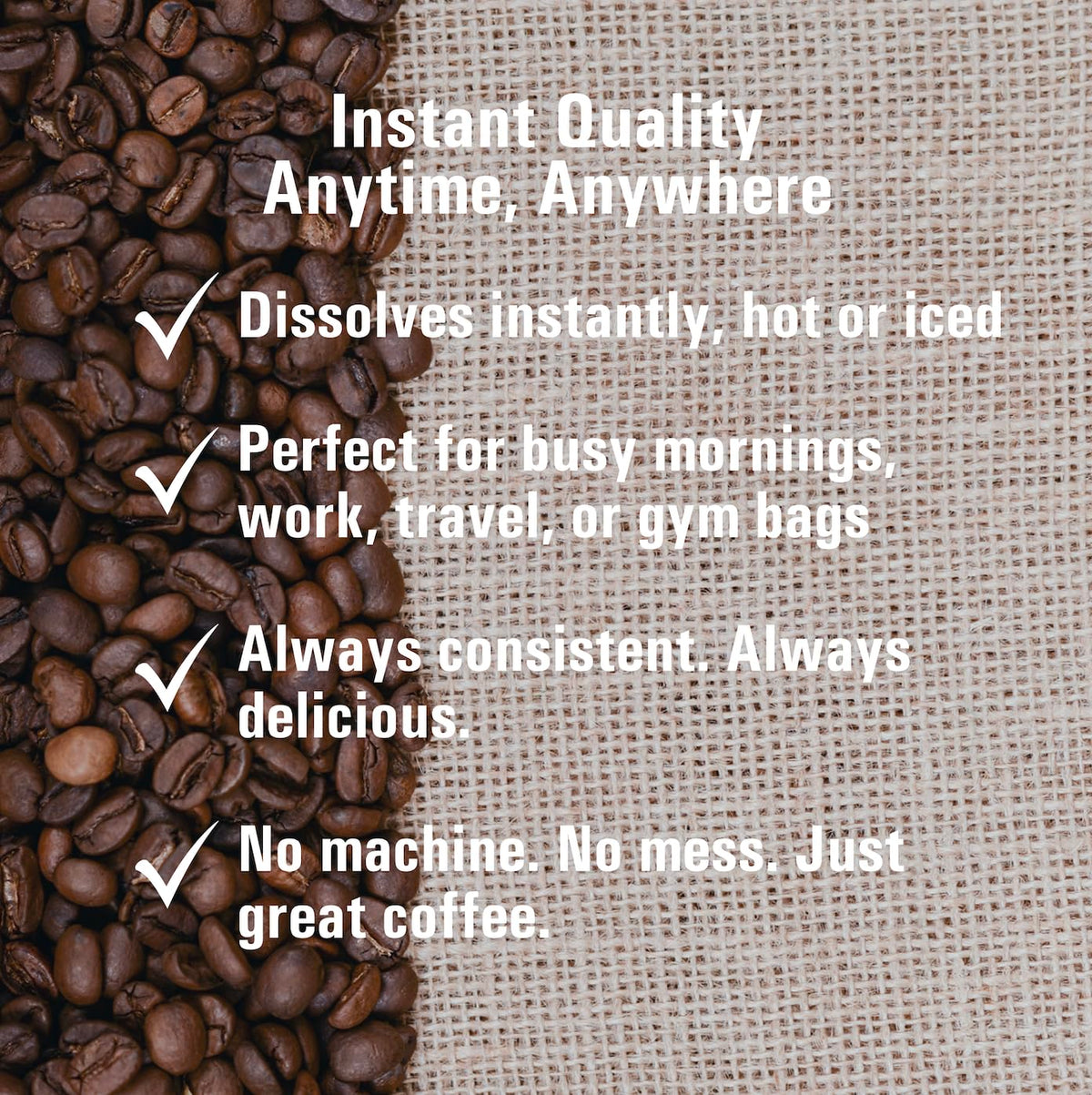 Instant Coffee Single-Serve Packs Q58571