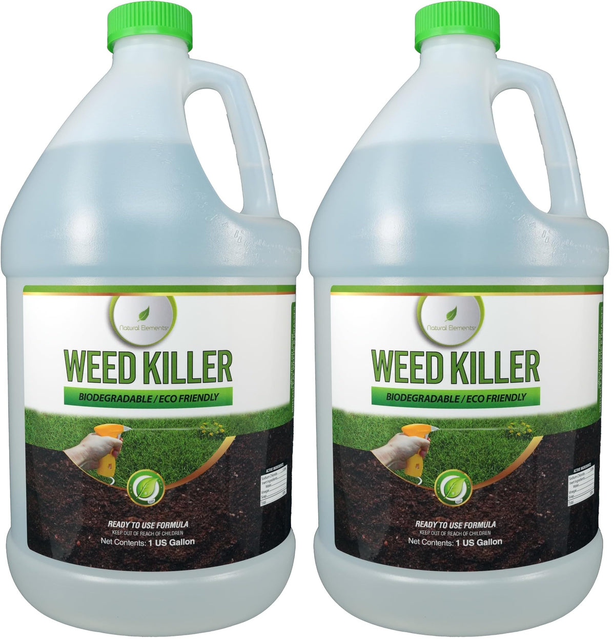 Natural Weed Killer 1 Gallon Pack of 2 T326