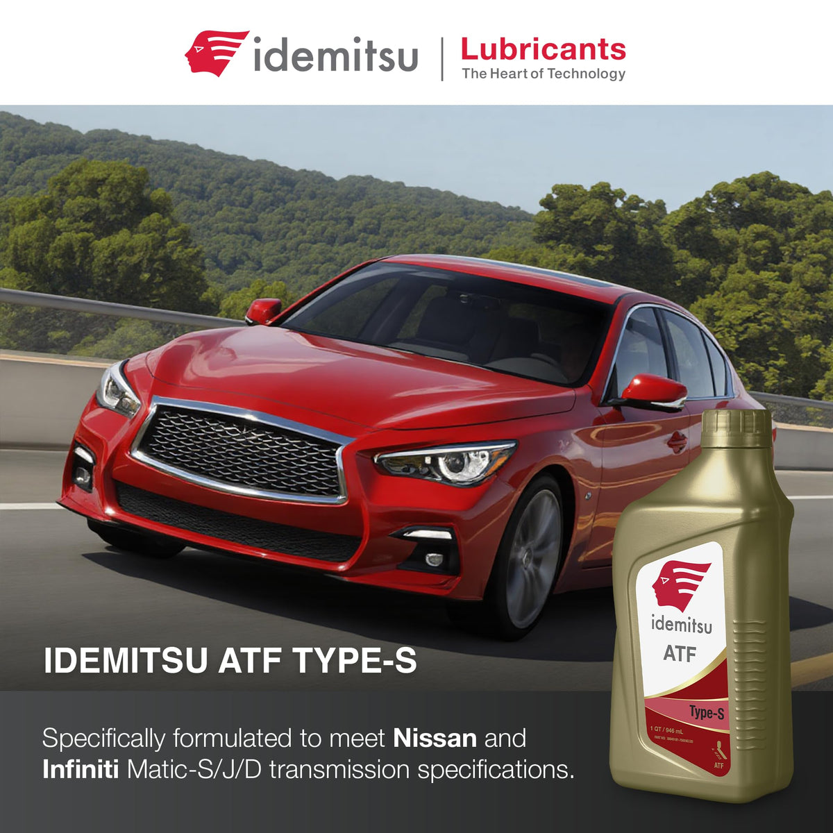 ATF Type S Transmission Fluid 1 Qt 6 Pack E9494