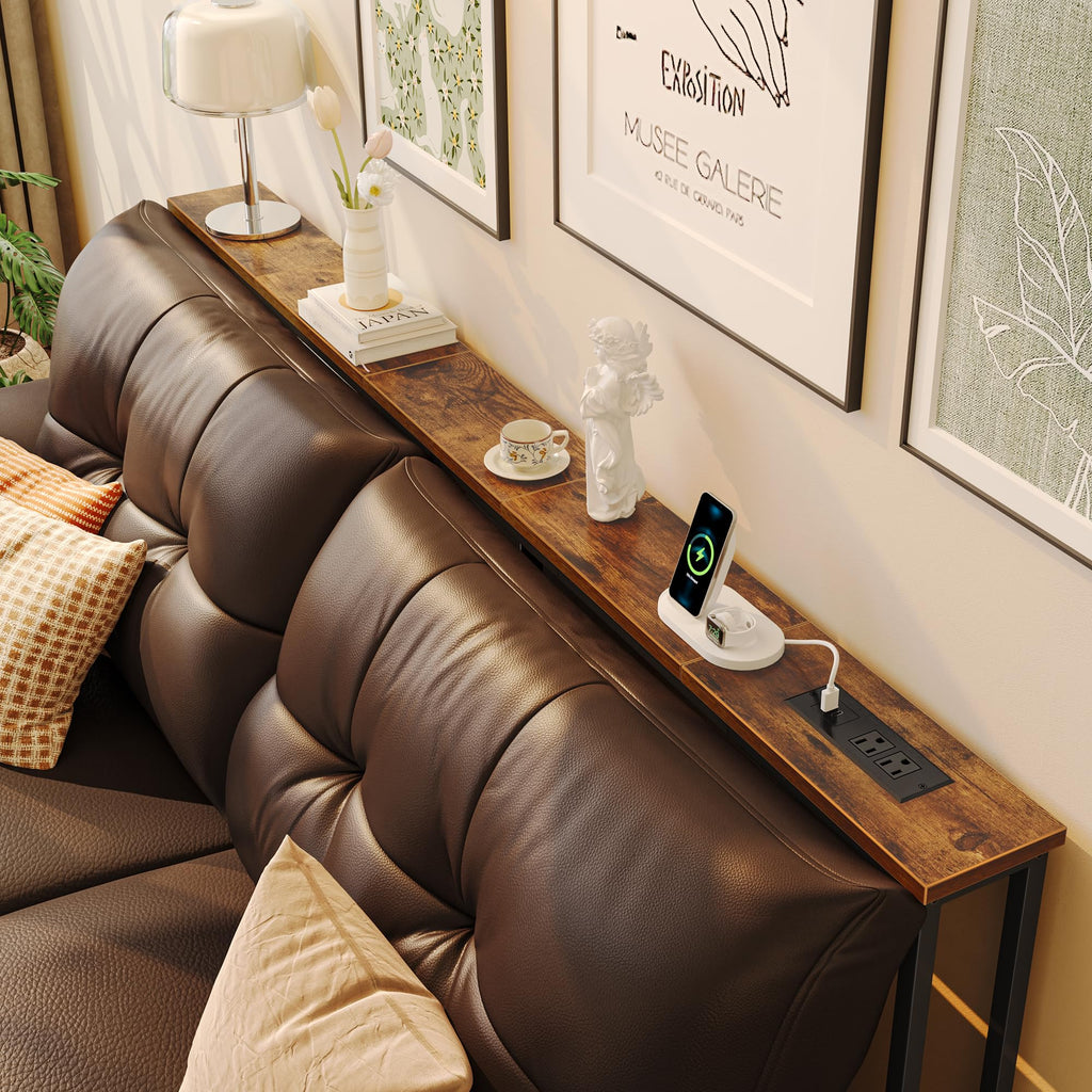 70.8 Inch Console Table with Charging Station V526
