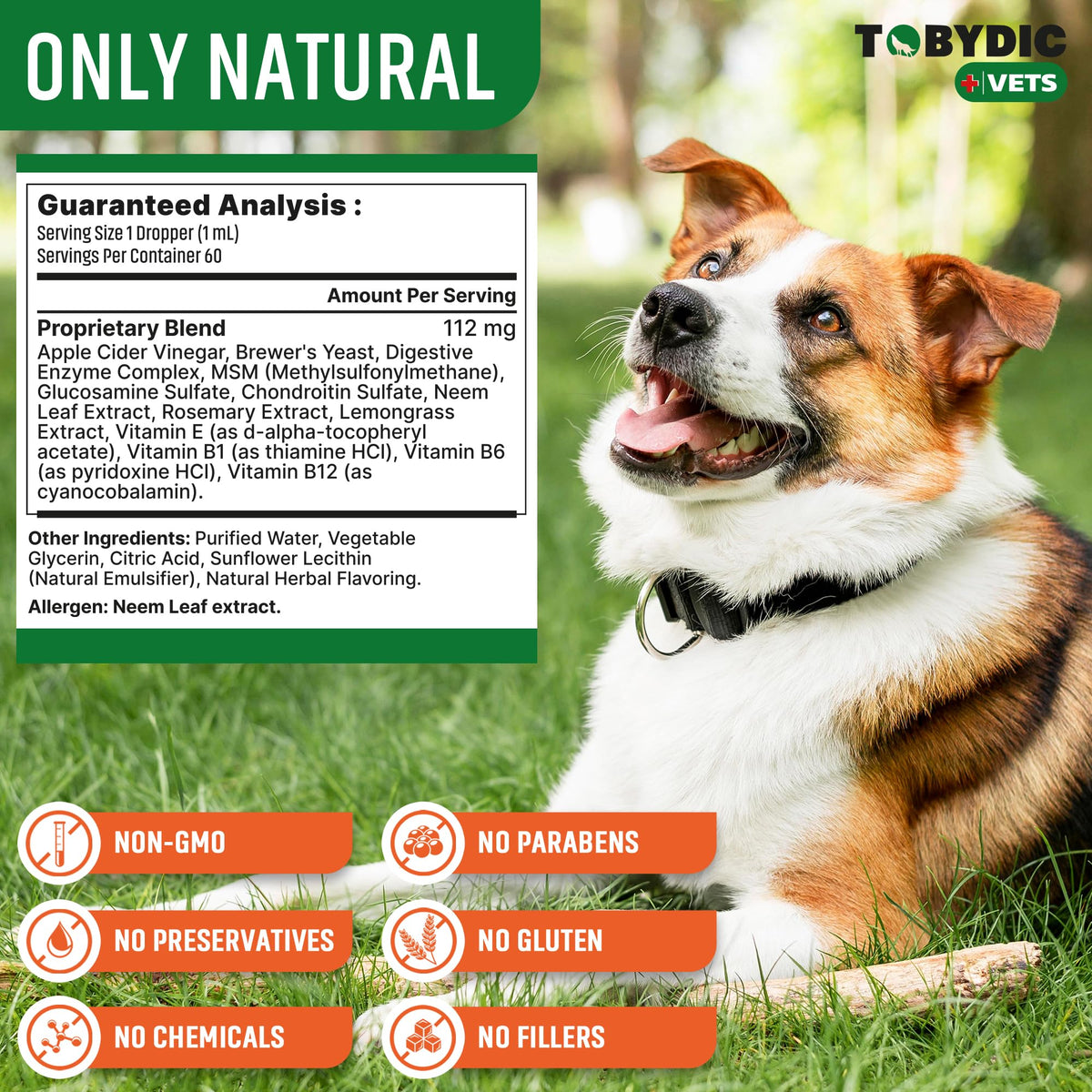 Oral Flea and Tick Prevention Supplement for Dogs and Cats Q396838